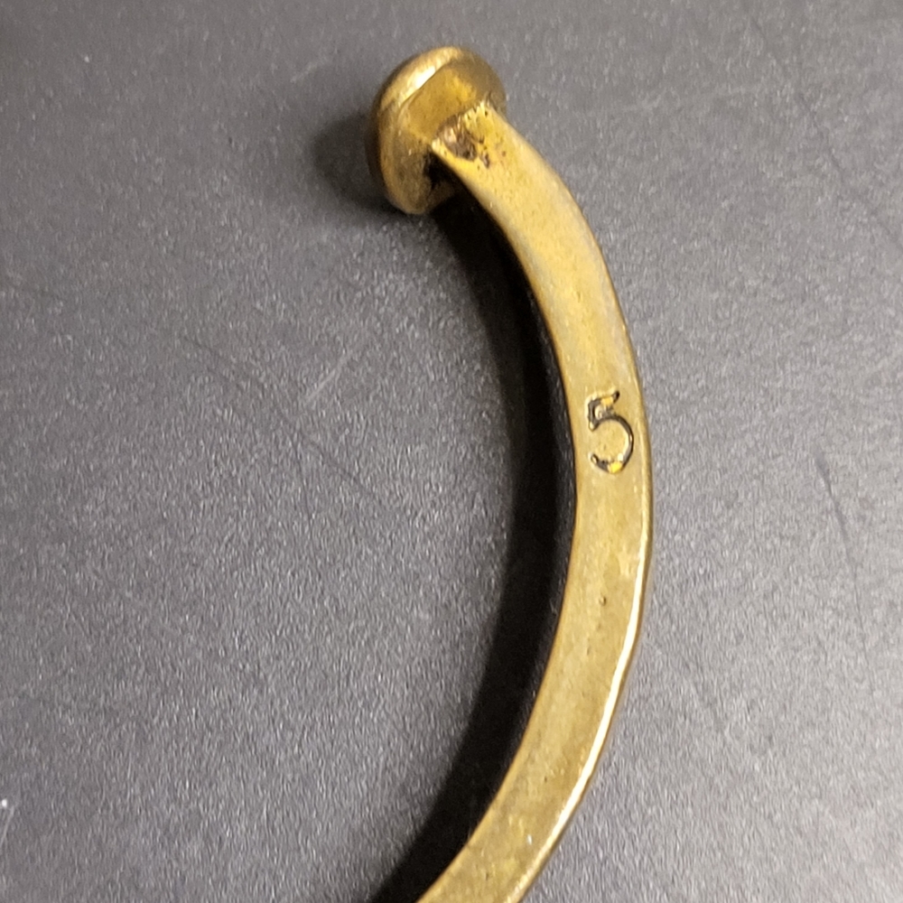 Giles & Brothers Railroad Spike Bracelet Cuff - Picture 5 of 8